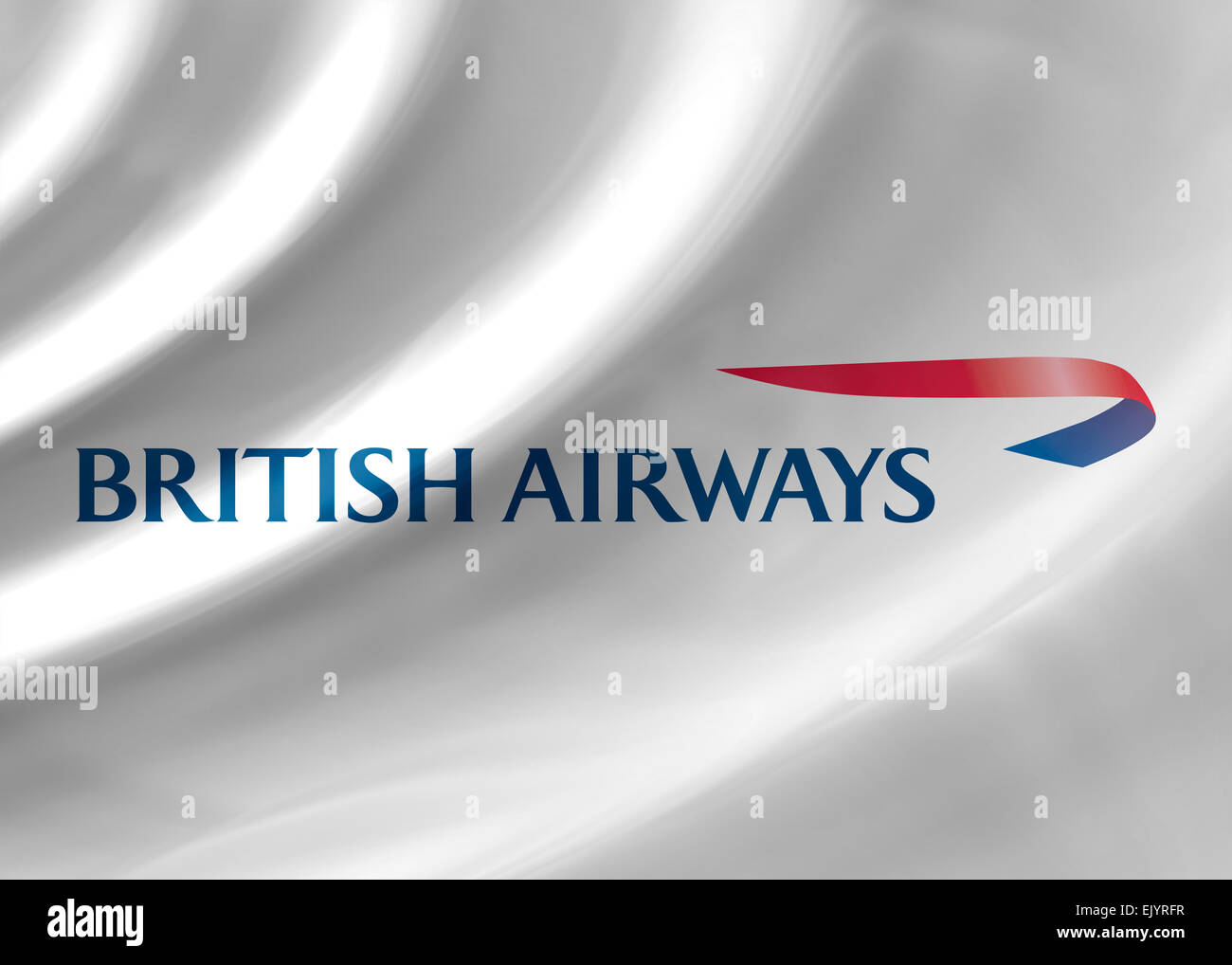 Logo british airways drapeau icône symbole emblème Banque D'Images