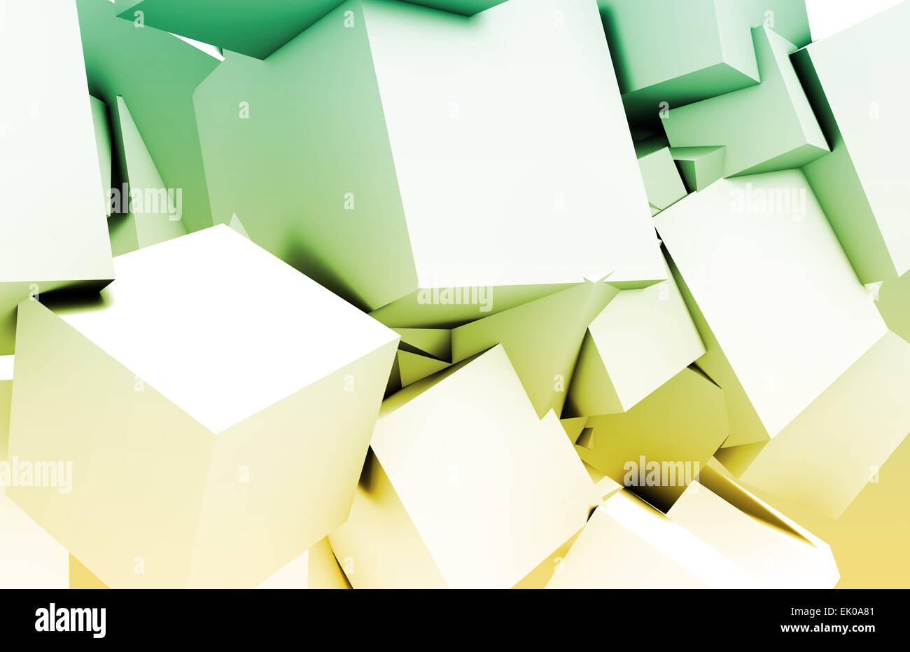 La technologie quantique comme un concept abstrait art Banque D'Images