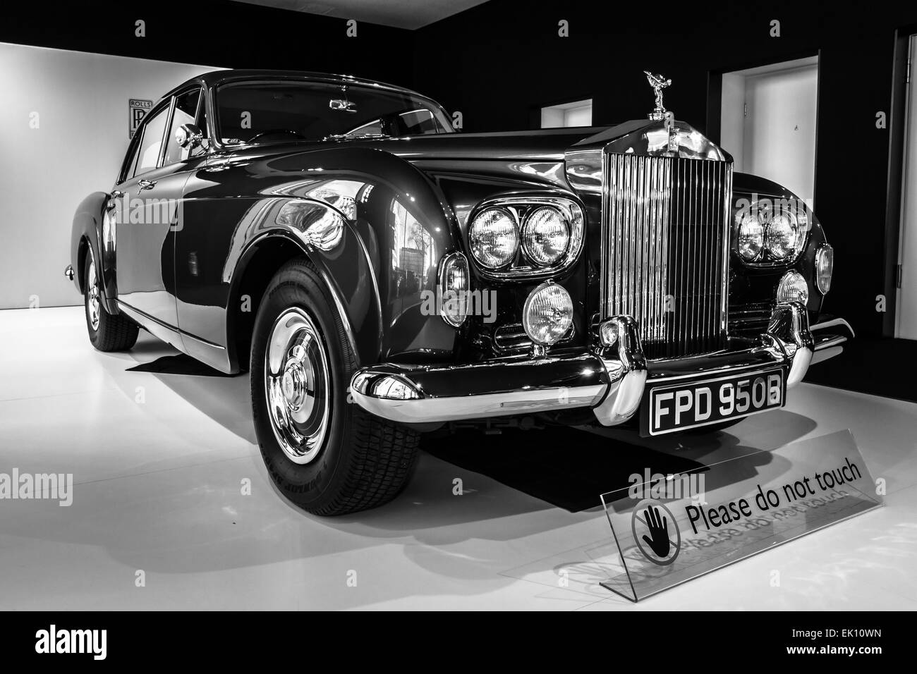 Salle d'exposition. Rolls-Royce Silver Cloud III Banque D'Images