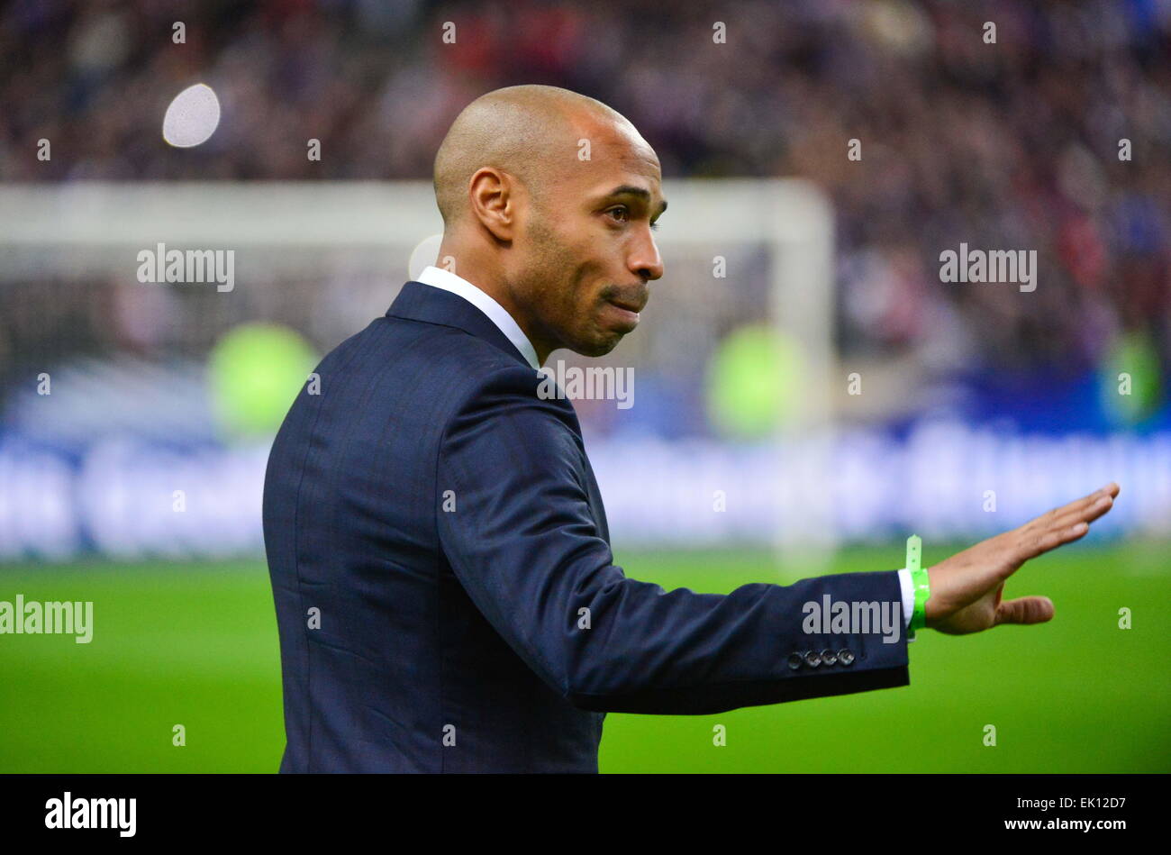 Thierry Henry - 26.03.2015 - France/Bresil - Match amical.Photo : Dave Winter/Icon Sport Banque D'Images