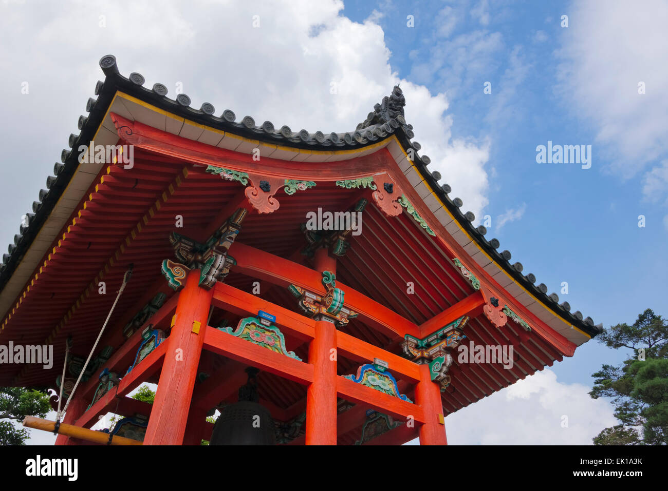 Le Temple Kiyomizu-dera, Kyoto, Japon Banque D'Images