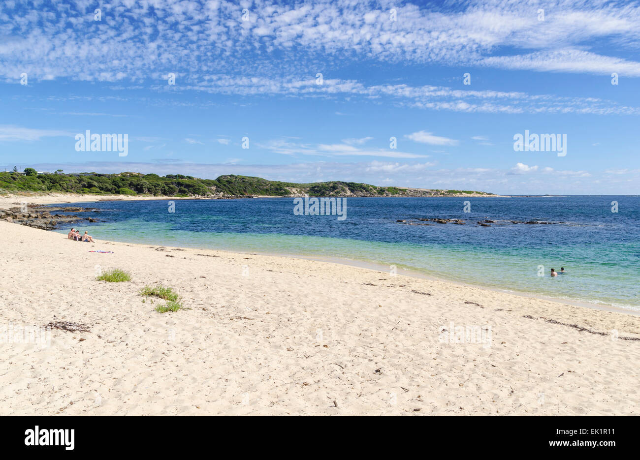 Donnant sur la plage de Gracetown Cowaramup Bay, Australie occidentale Banque D'Images