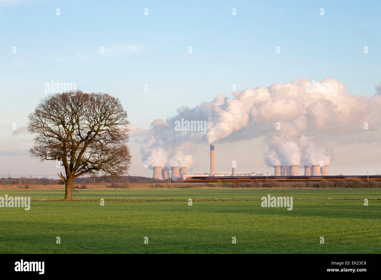 Drax Power Station, North Yorkshire. Banque D'Images