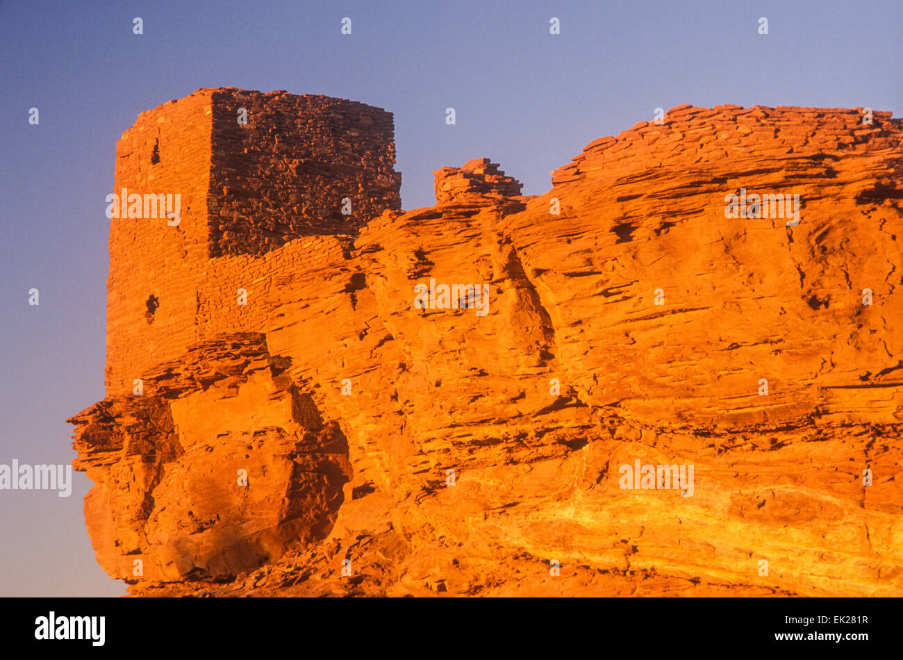 Wukoki, Ruines Wupatki National Monument, Arizona Banque D'Images