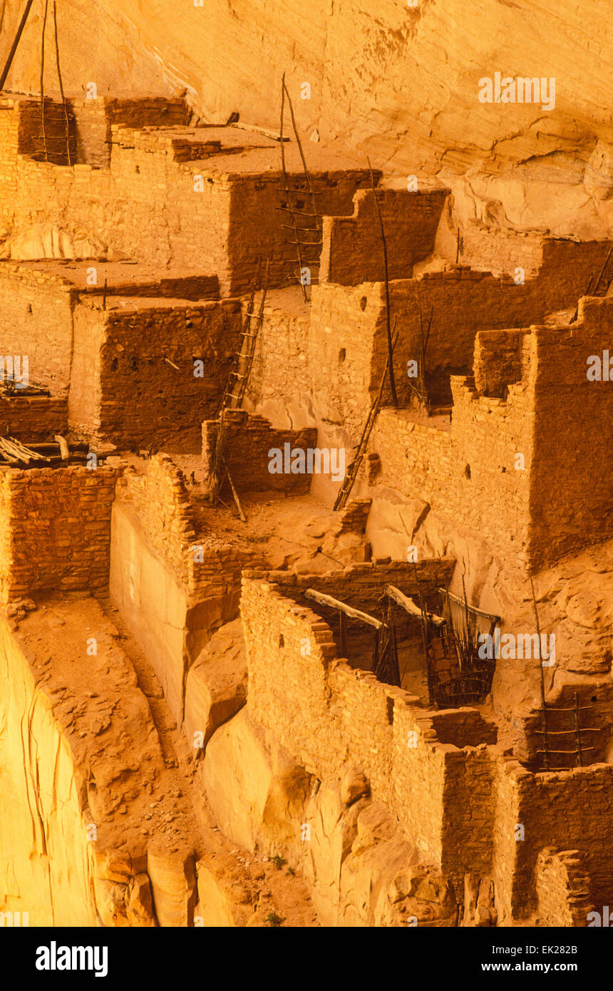 Betatakin Ruins, indiens Anasazi, Navajo National Monument, Arizona Banque D'Images