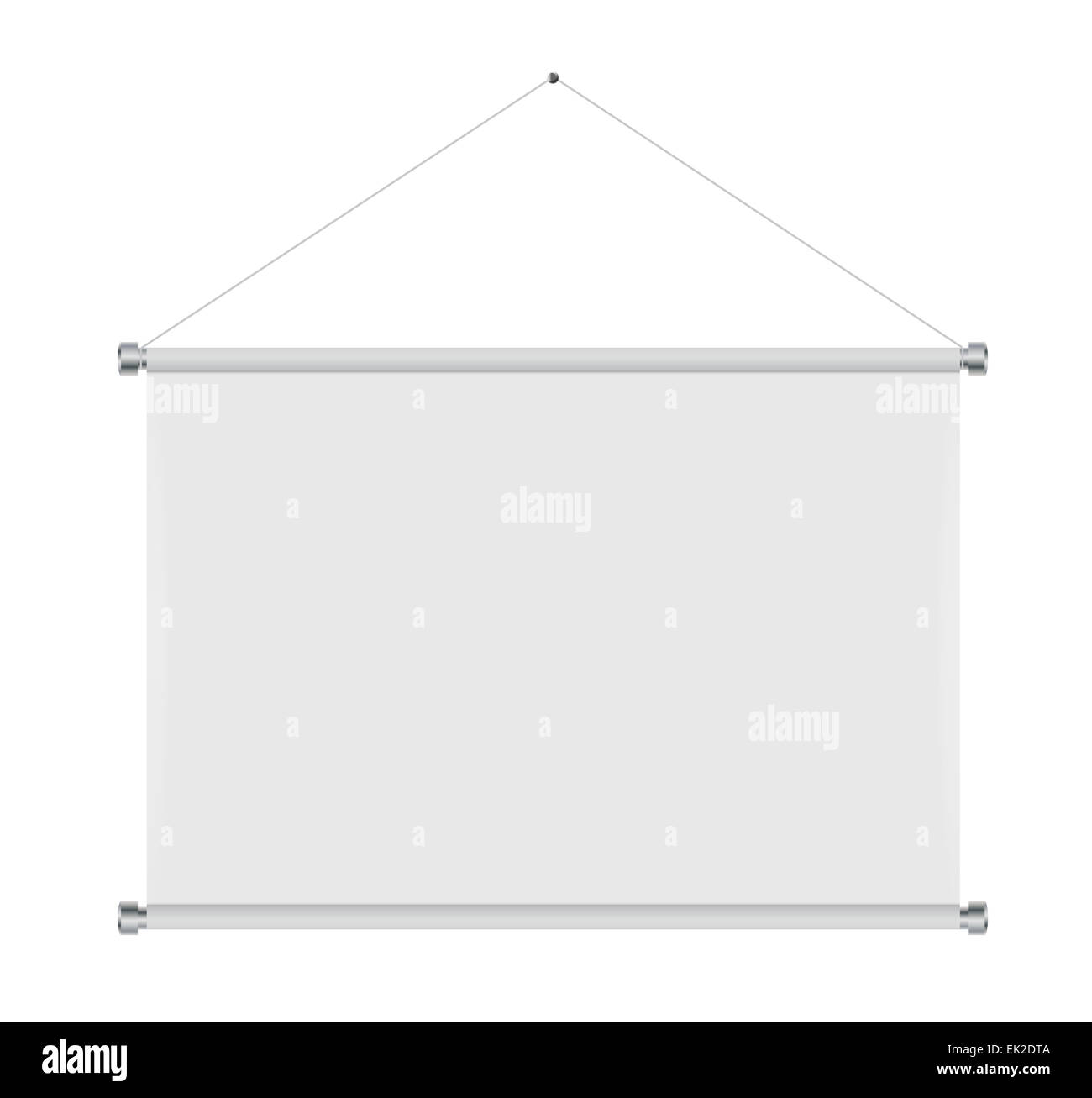 Bannières textiles avec l'exemplaire de l'espace. Vector Illustration Banque D'Images