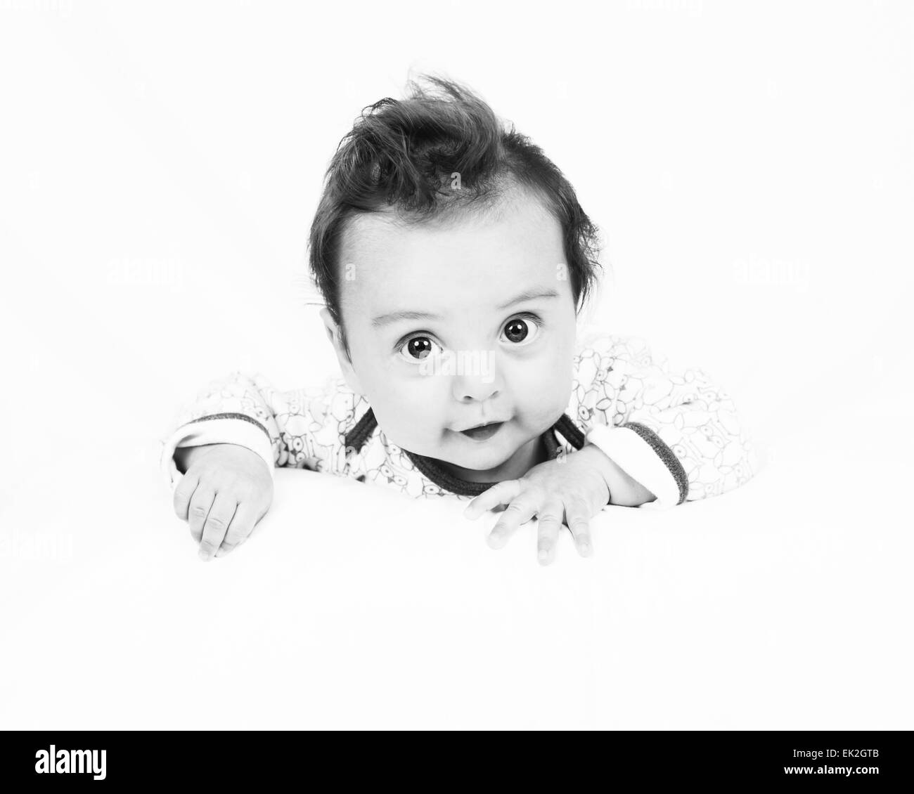 Portrait of a cute baby boy Banque D'Images