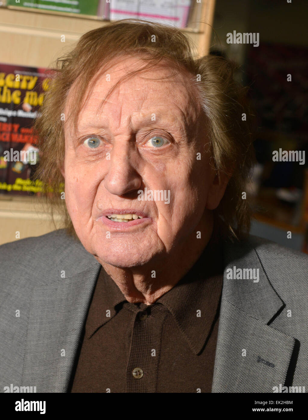 Ken Dodd, comédien Banque D'Images