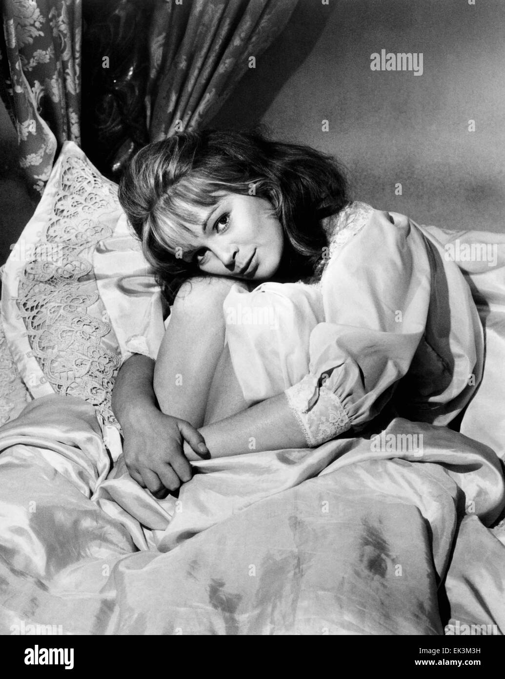 Leticia Roman, sur-ensemble du film 'Fanny Hill', 1964 Banque D'Images