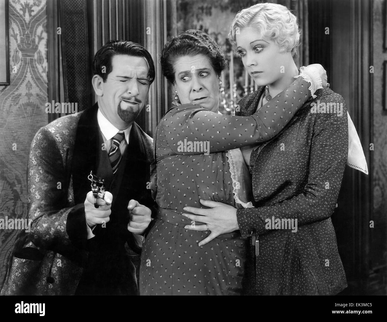 Edward Everett Horton, Maude Eburne, Esther Ralston, sur-ensemble du film 'Lonely Wives', 1931 Banque D'Images