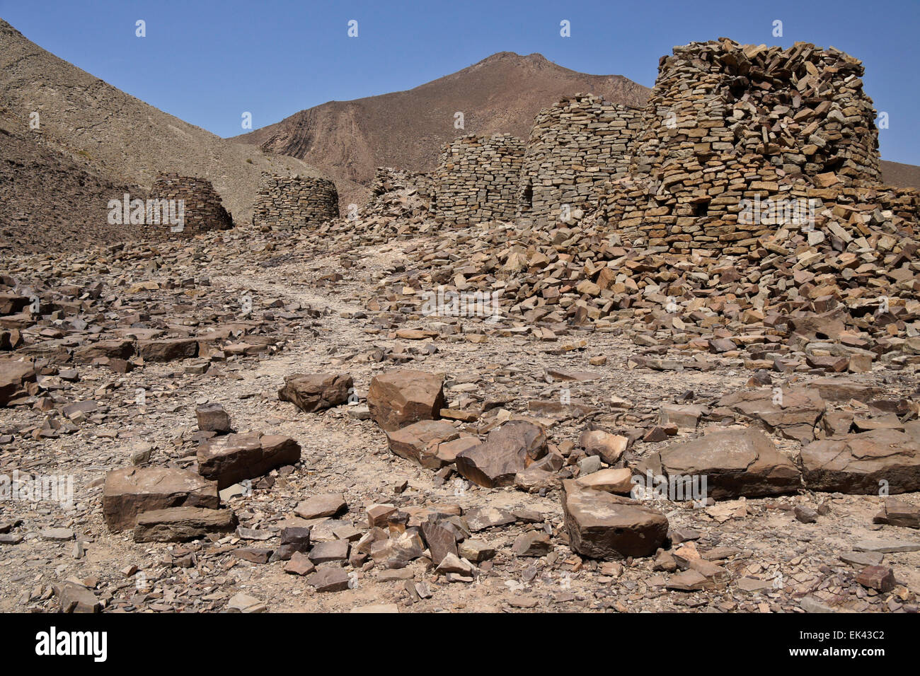 Qubur Juhhal Tombes Ruche Al-Ayn, à Oman Banque D'Images