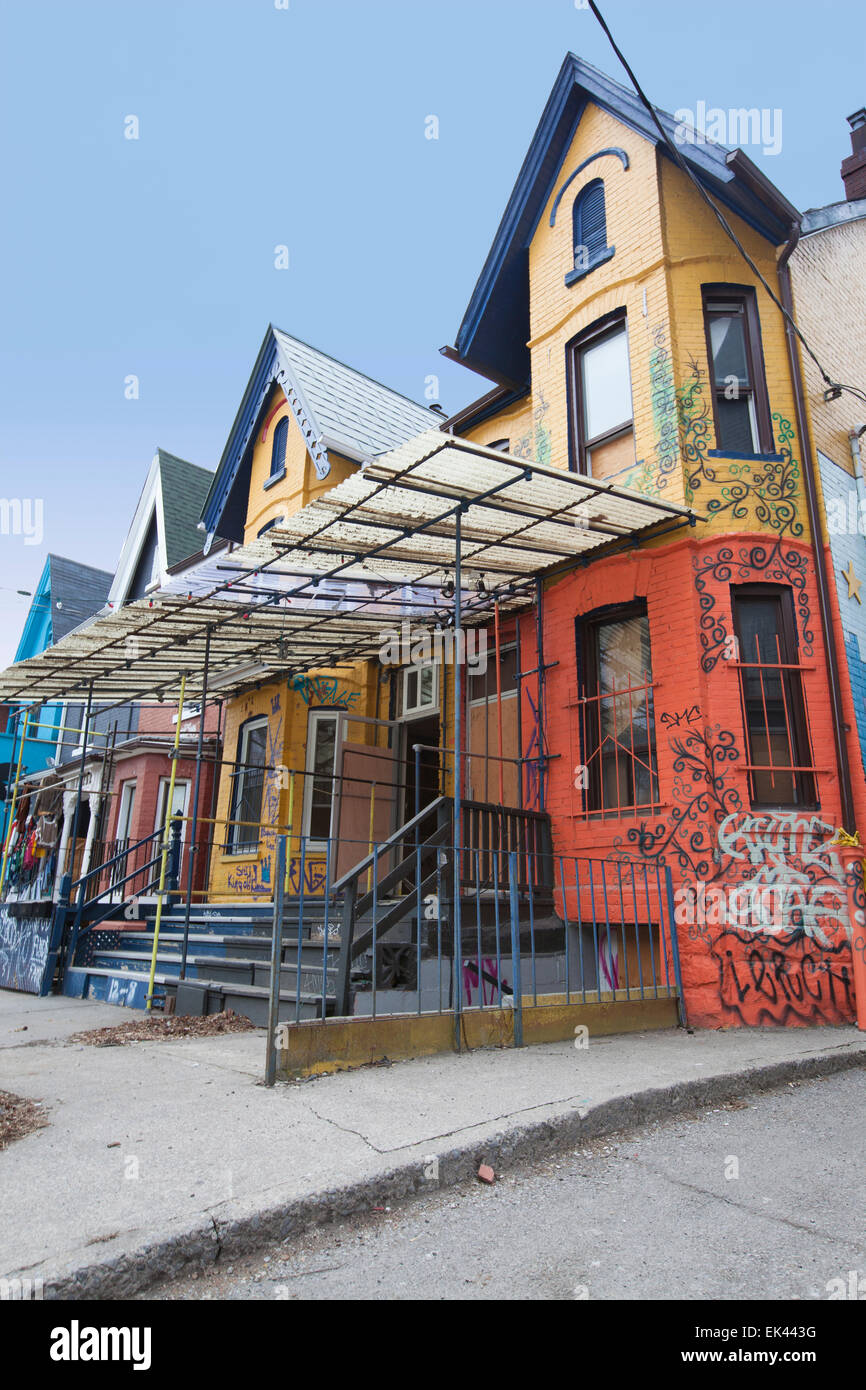 Kensington Market Toronto Banque D'Images