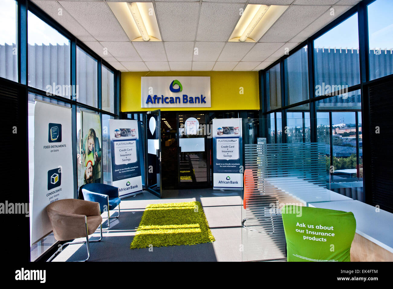 Banque de l'Afrique Conférence de presse : Une mise à jour sur la curatelle et la restructuration de la Banque africaine ainsi qu'une nouvelle annonce de mise en garde. Bel Verasamy Pic Banque D'Images