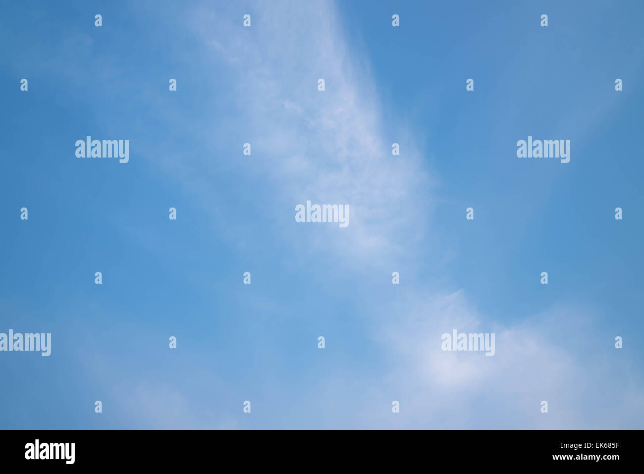 Le jour de l'air frais. Nuageux belle Banque D'Images