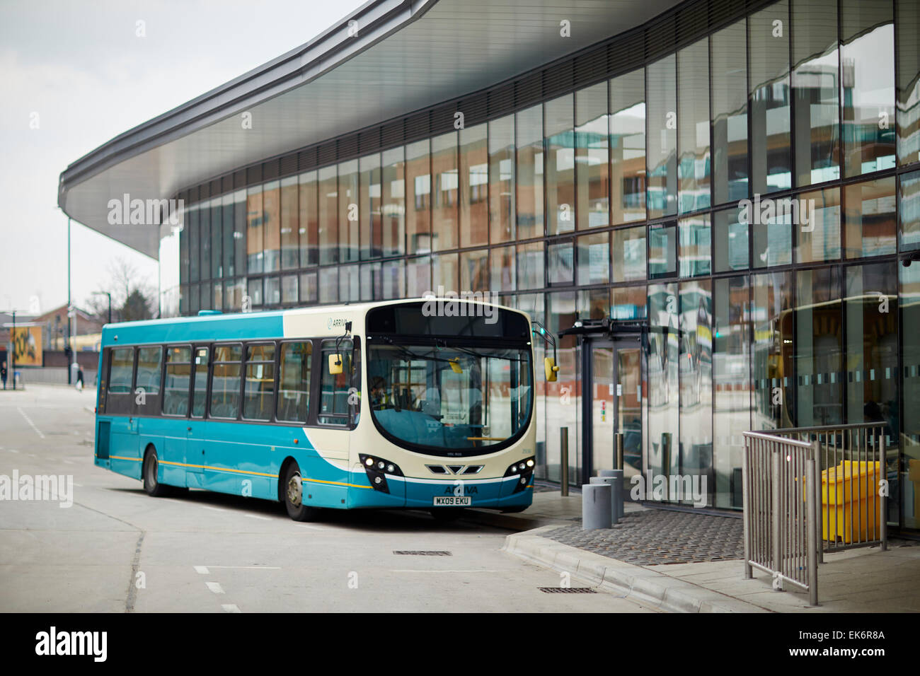 Station de bus d'Altrincham Cheshire UK Banque D'Images