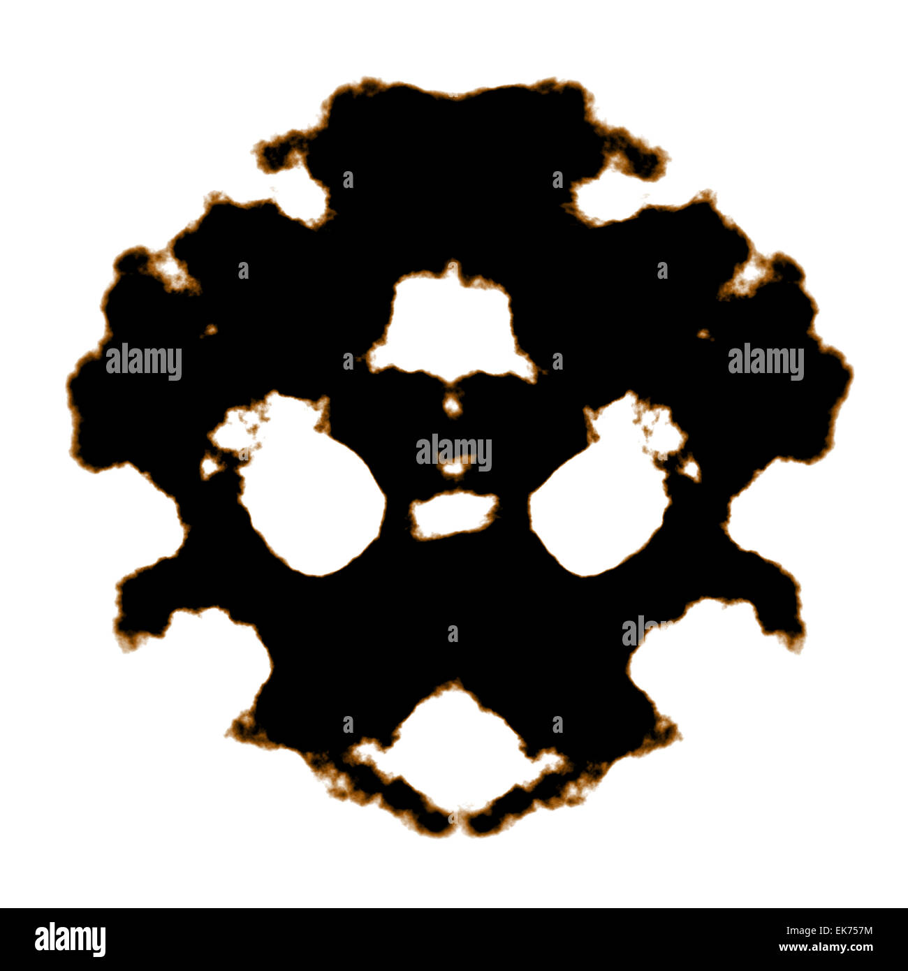 Spiritual Rorschach Test de rorschach interprétation Banque d'images détourées - Alamy