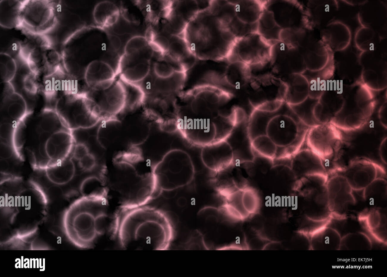 Des organismes unicellulaires microscopiques Abstract Background Banque D'Images