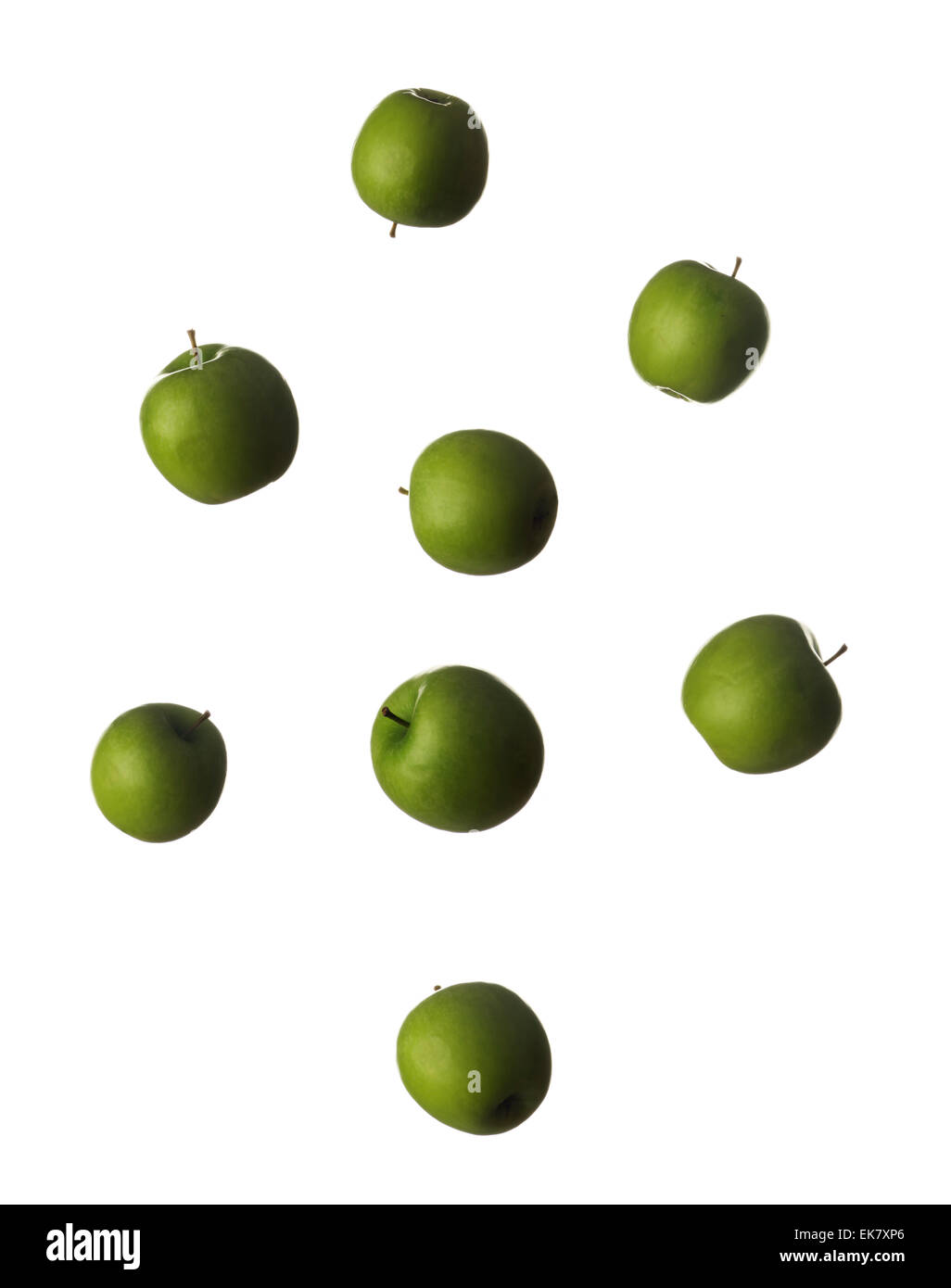 La pomme verte Banque D'Images