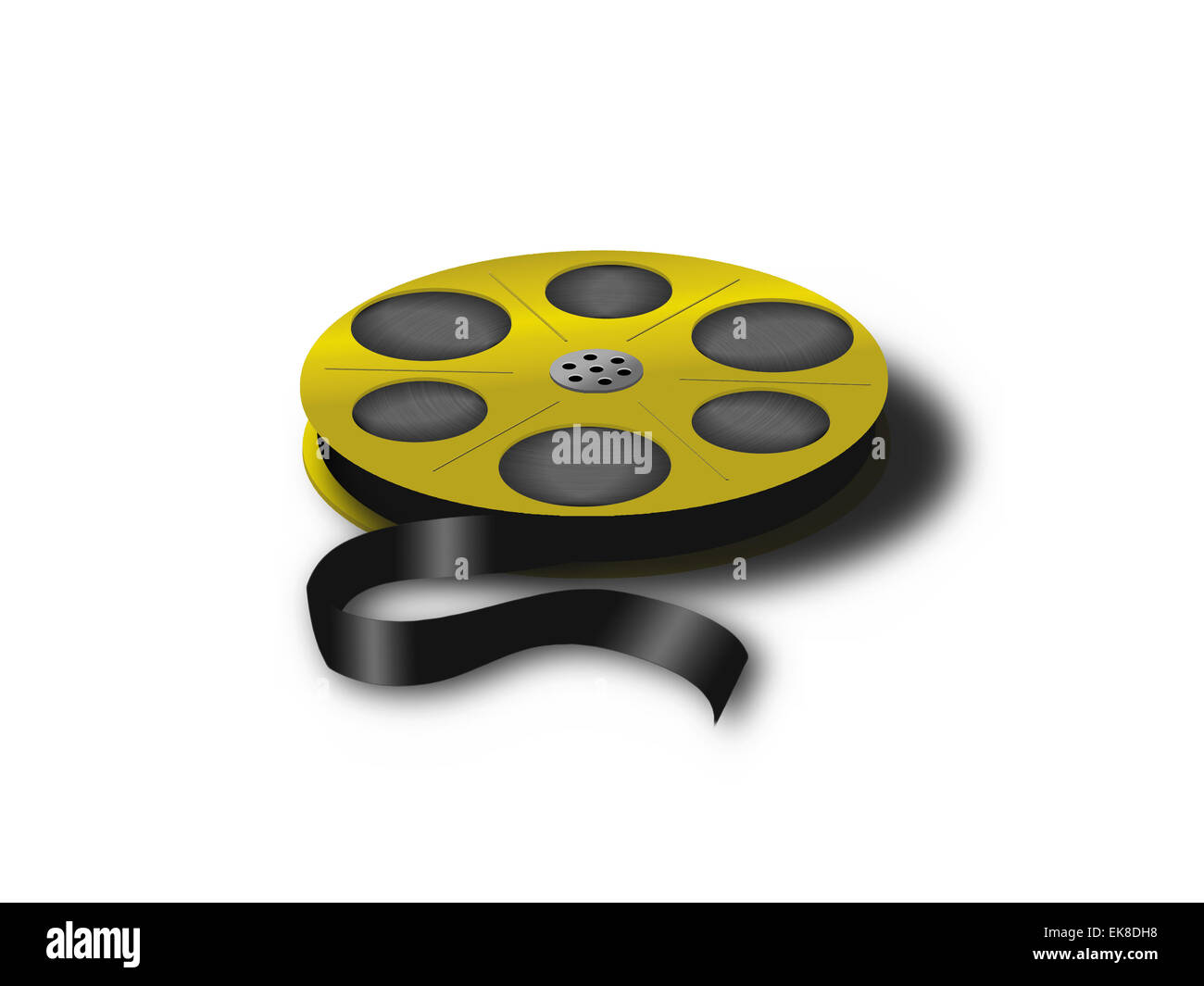 film d’or Banque D'Images