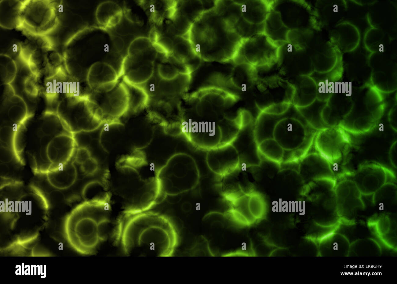 Des organismes unicellulaires microscopiques Abstract Background Banque D'Images