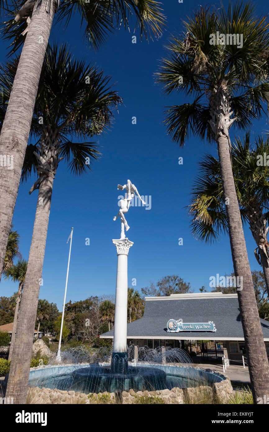 Weeki Wachee Springs State Park, Spring Hill, Florida, USA Banque D'Images