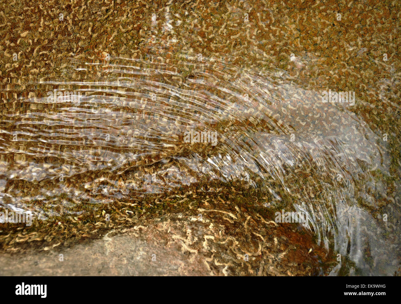 La texture de l'eau dans le Grand canyon de Crimée Banque D'Images