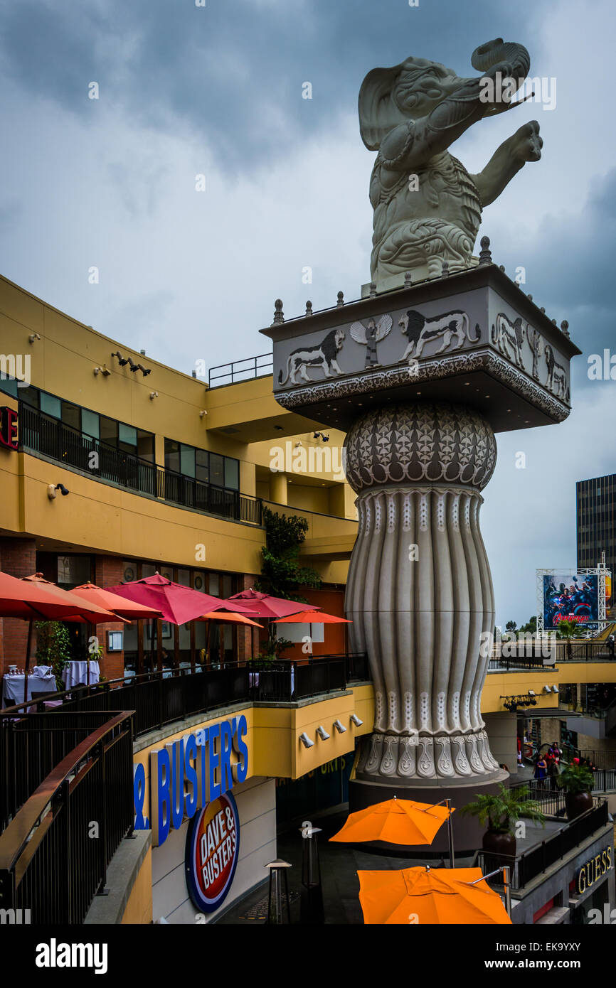 Hollywood and Highland Center à Hollywood, Los Angeles, Californie. Banque D'Images