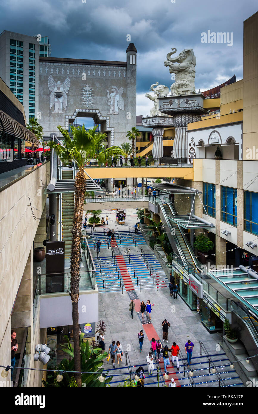 Hollywood and Highland Center, à Hollywood, Los Angeles, Californie. Banque D'Images