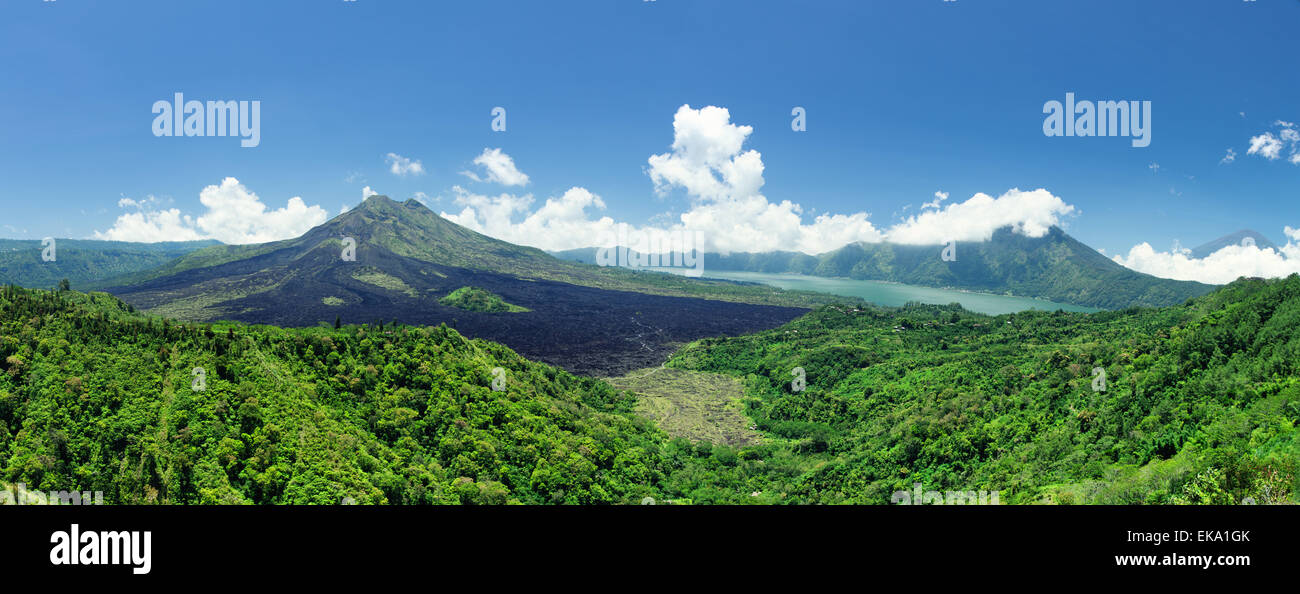 Volcan Batur Banque D'Images