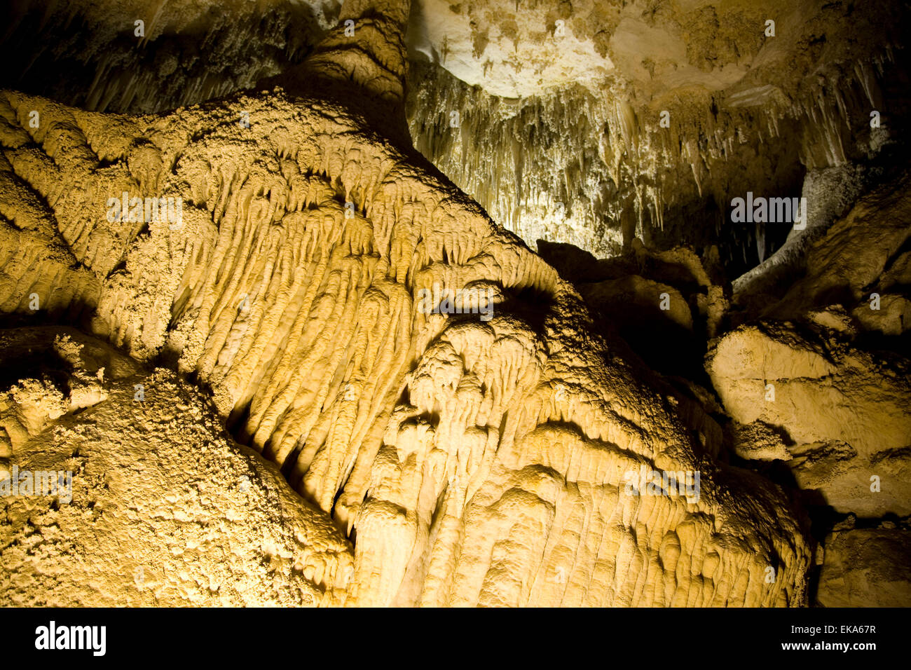Carlsbad Caverns, Nouveau-Mexique, États-Unis Banque D'Images