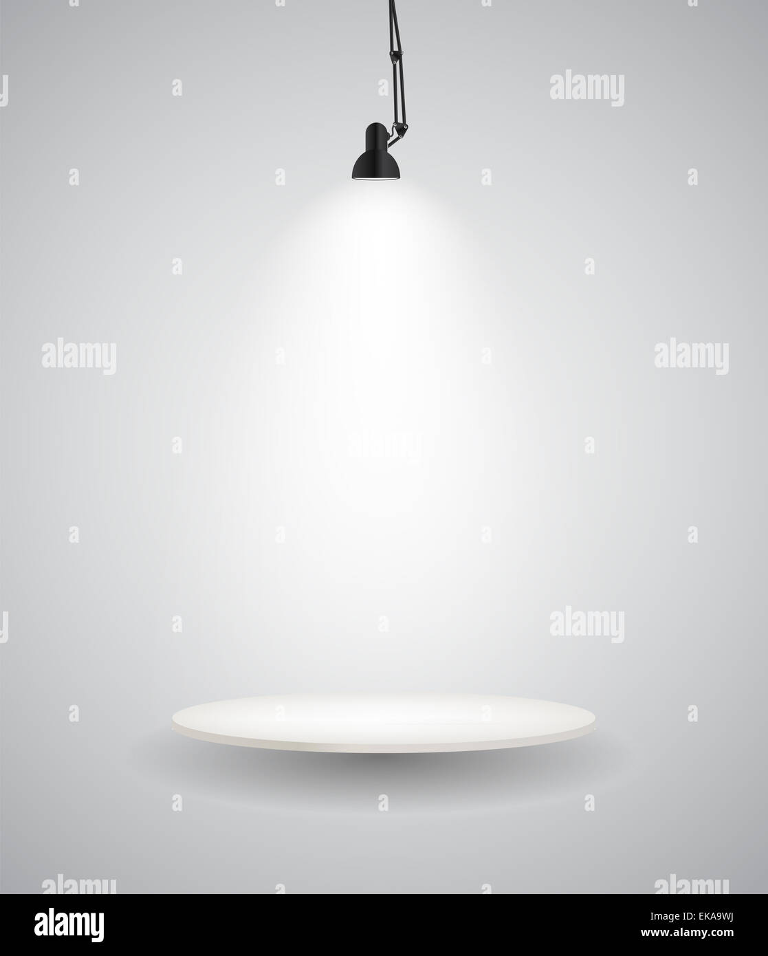 Lampe d'éclairage avec l'arrière-plan. L'espace vide pour votre texte ou Obje Banque D'Images