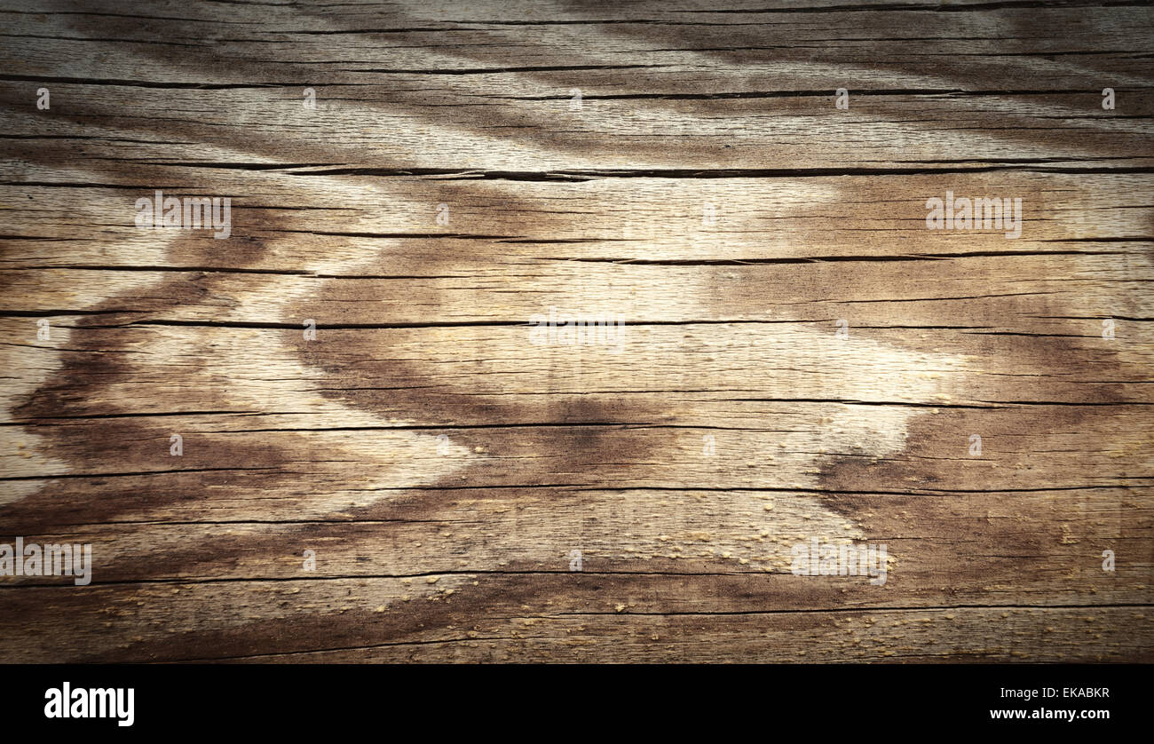 Old wood texture background pour la conception des panneaux. Banque D'Images