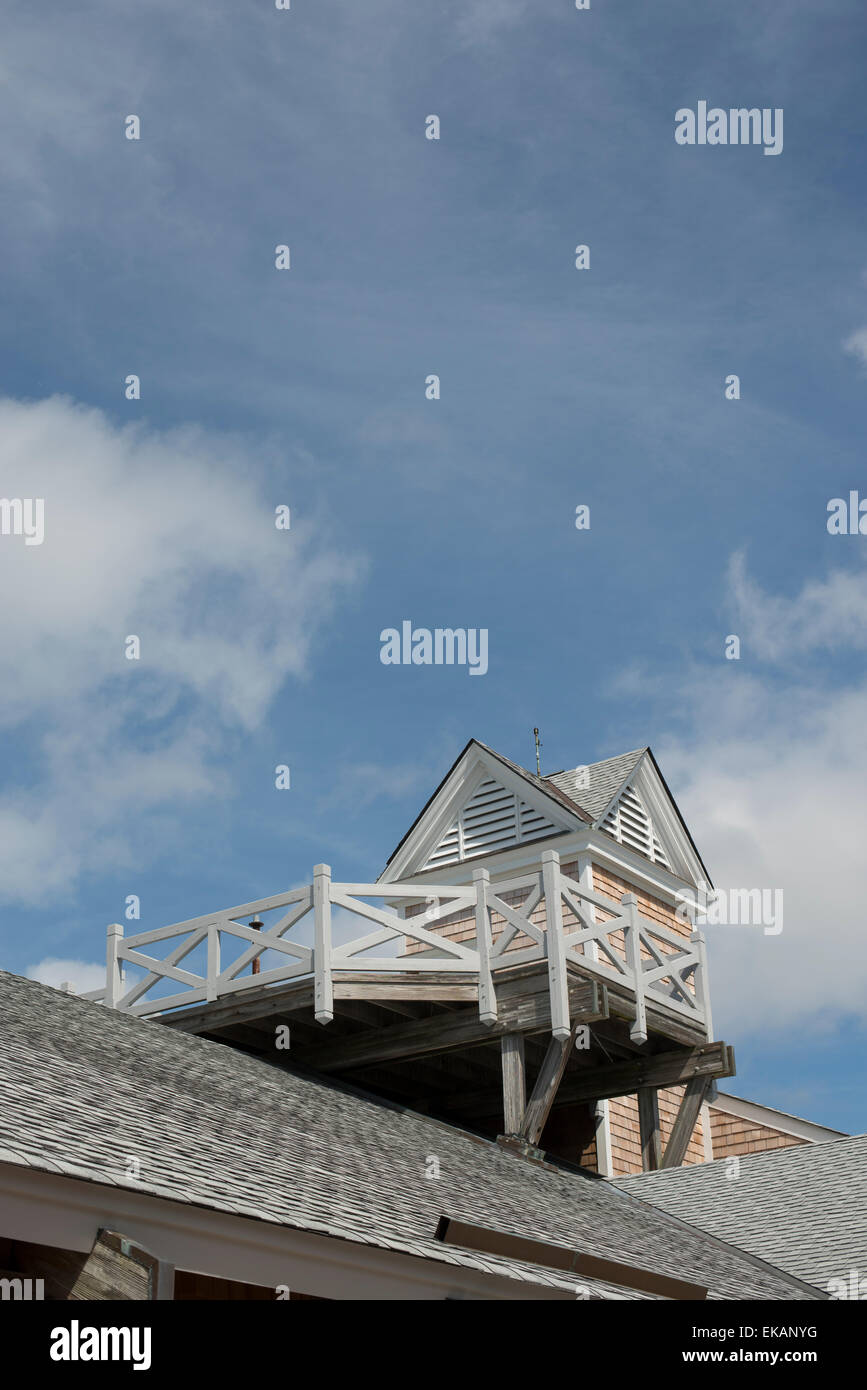 Maisons Historiques,sites , Beaufort, Caroline du Nord,Carteret Comté,veuves à pied Banque D'Images