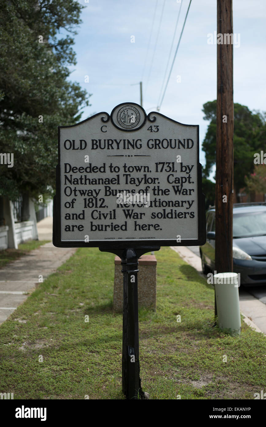 Pierres tombales dans l'ancien cimetière "cimetière de la guerre civile américaine à l'ère1900's Banque D'Images