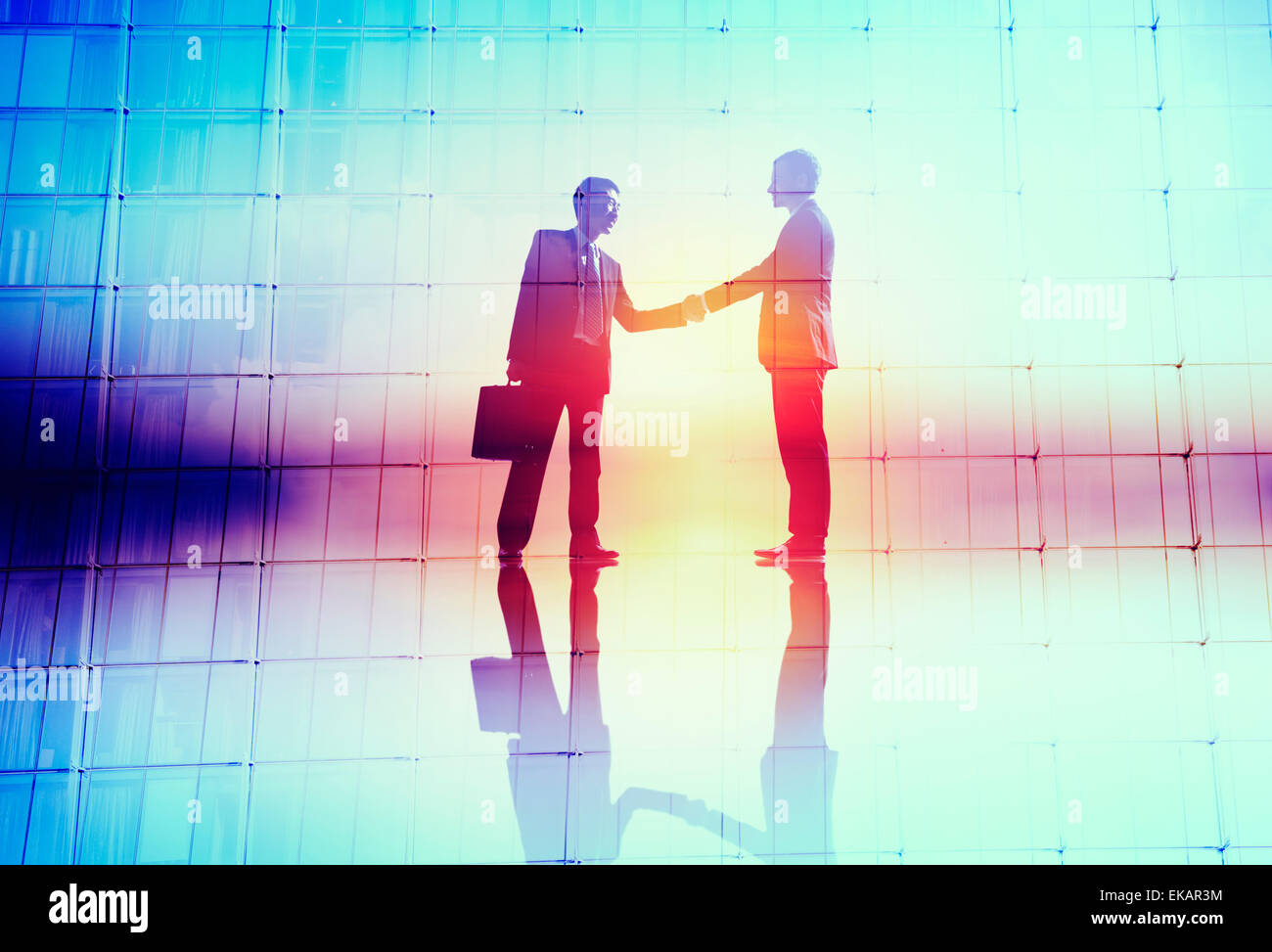 Message d'accord d'entreprise d'affaire succès Concept de collaboration Banque D'Images
