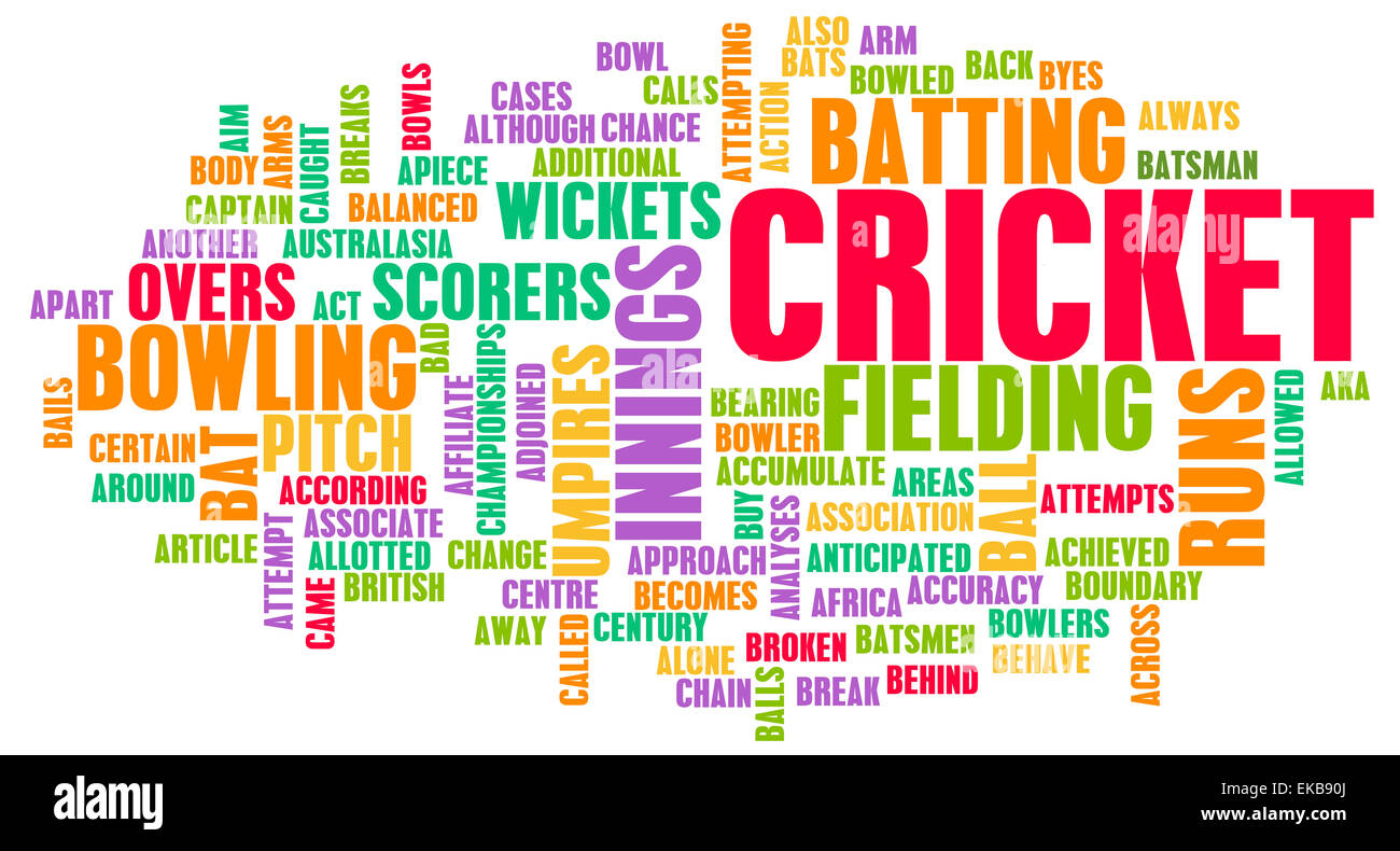 Le Cricket Banque D'Images