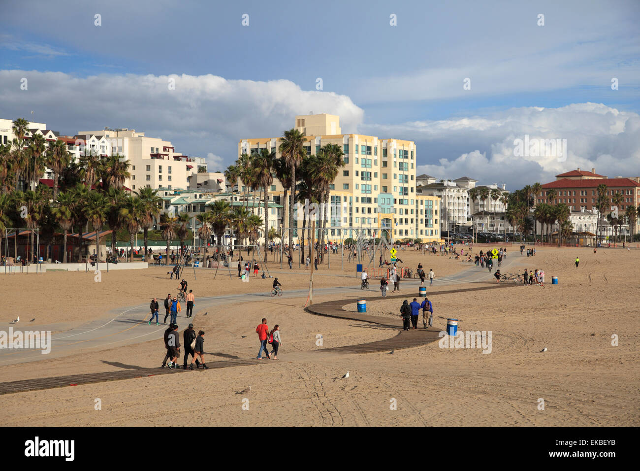 Santa Monica, Los Angeles, Californie, États-Unis d'Amérique, Amérique du Nord Banque D'Images
