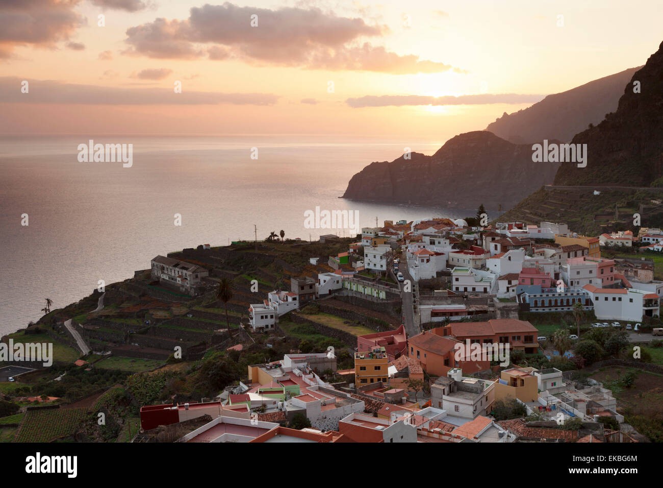 Agulo, La Gomera, Canary Islands, Spain, Europe, Atlantique Banque D'Images