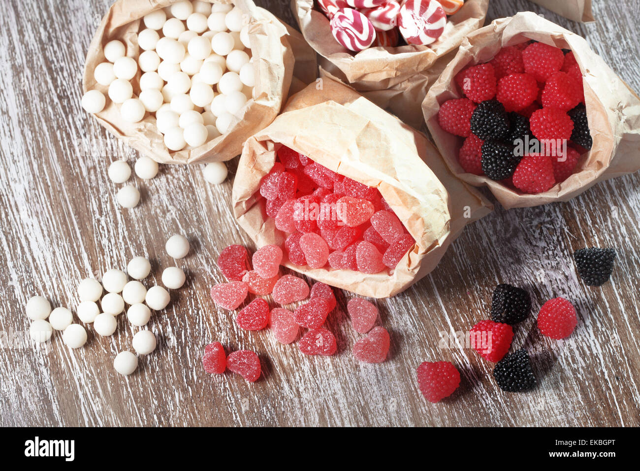 Bonbons Banque D'Images