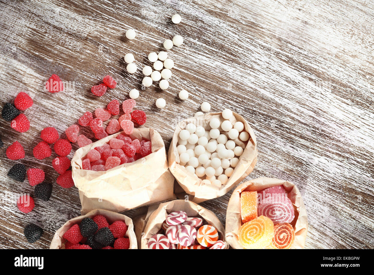 Bonbons Banque D'Images