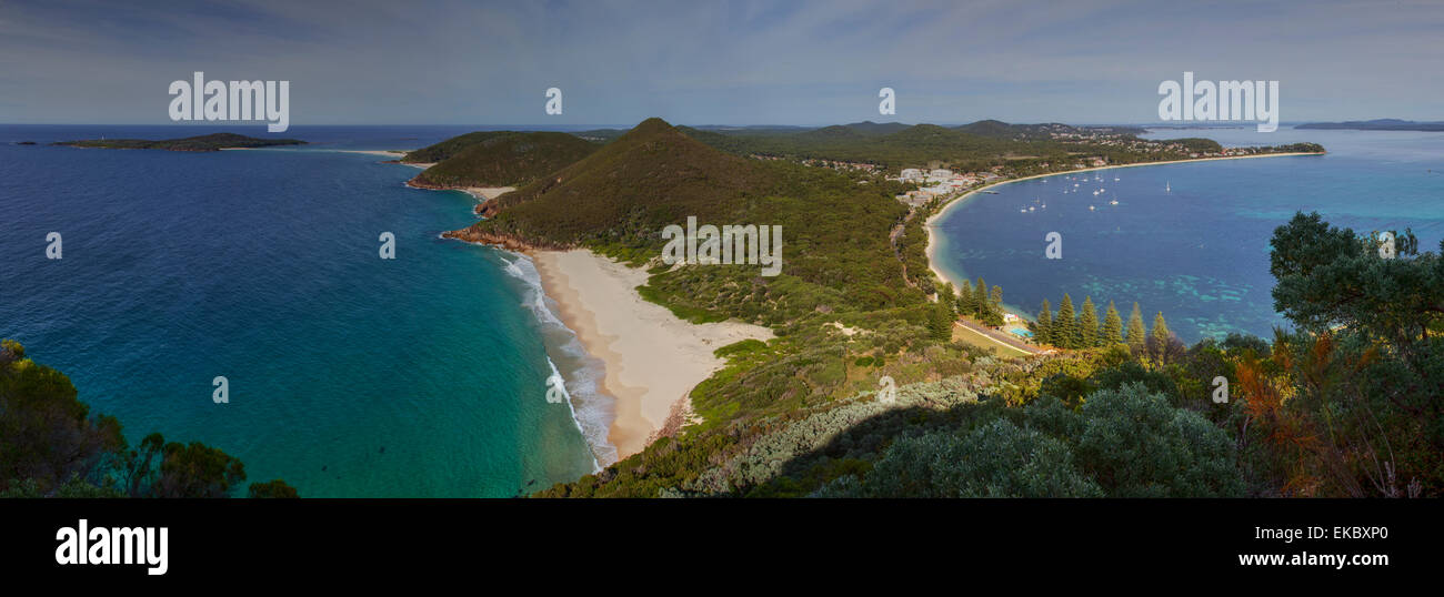 Port Stephens. À la tête de sud Tomaree Banque D'Images