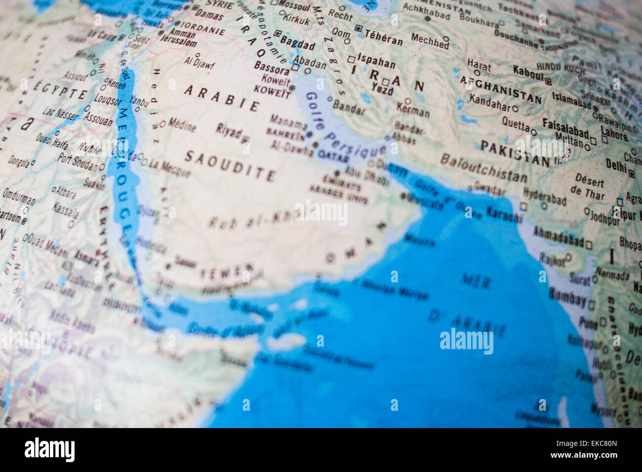 Carte du monde, libre de shot Banque D'Images