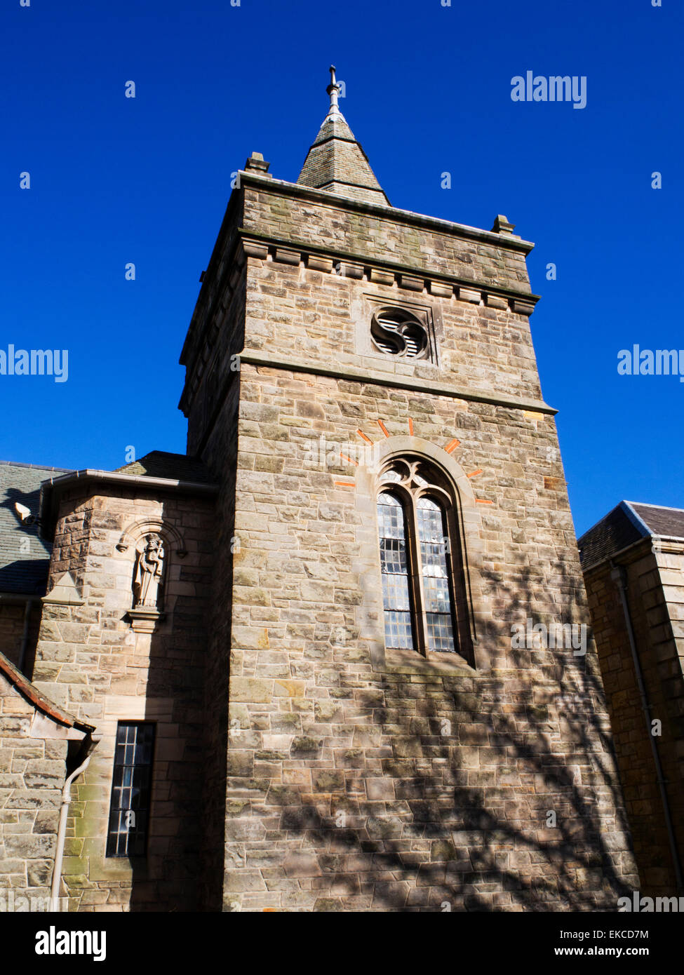 St James Église catholique sur les notes St Andrews Fife Ecosse Banque D'Images