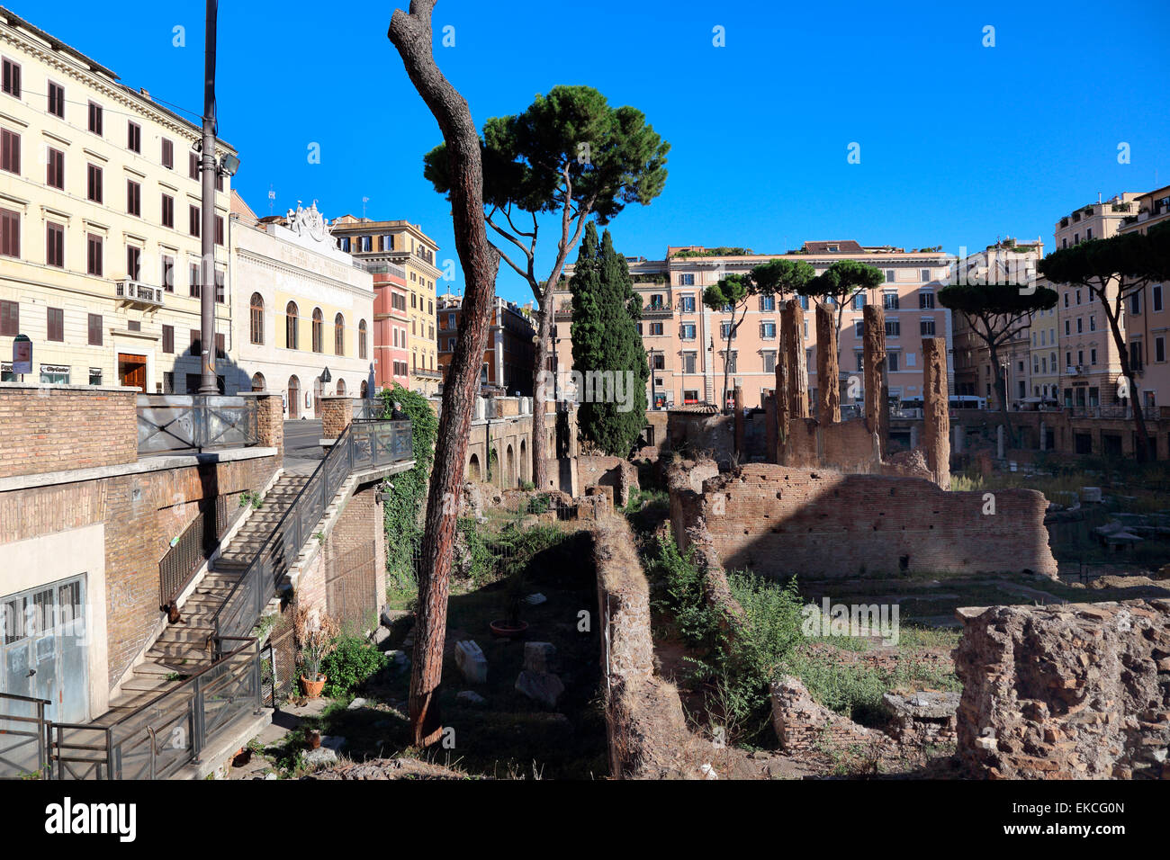 Italie Rome Largo di Torre Argentina Banque D'Images