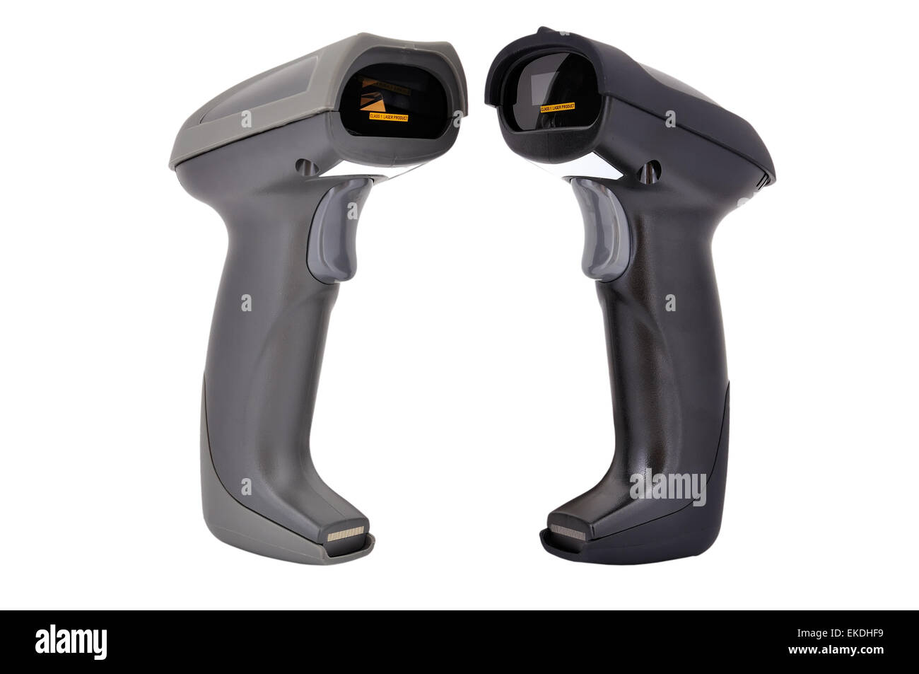 Lecteur de code à barres sans fil deux Banque D'Images
