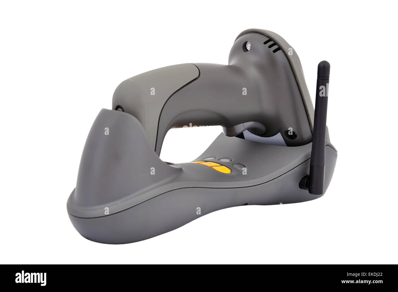 Lecteur de code-barres sans fil Banque D'Images