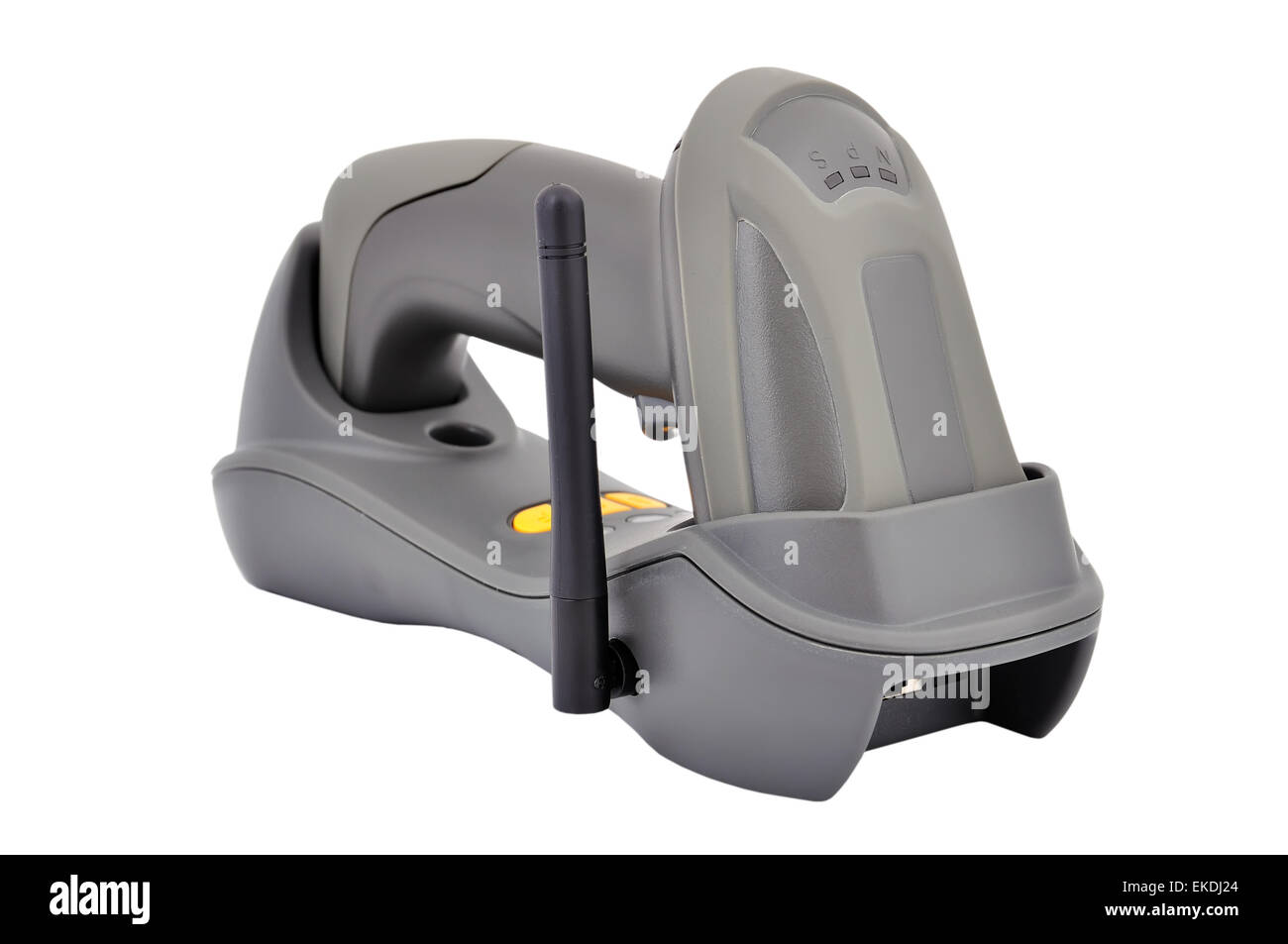 Lecteur de code-barres sans fil Banque D'Images