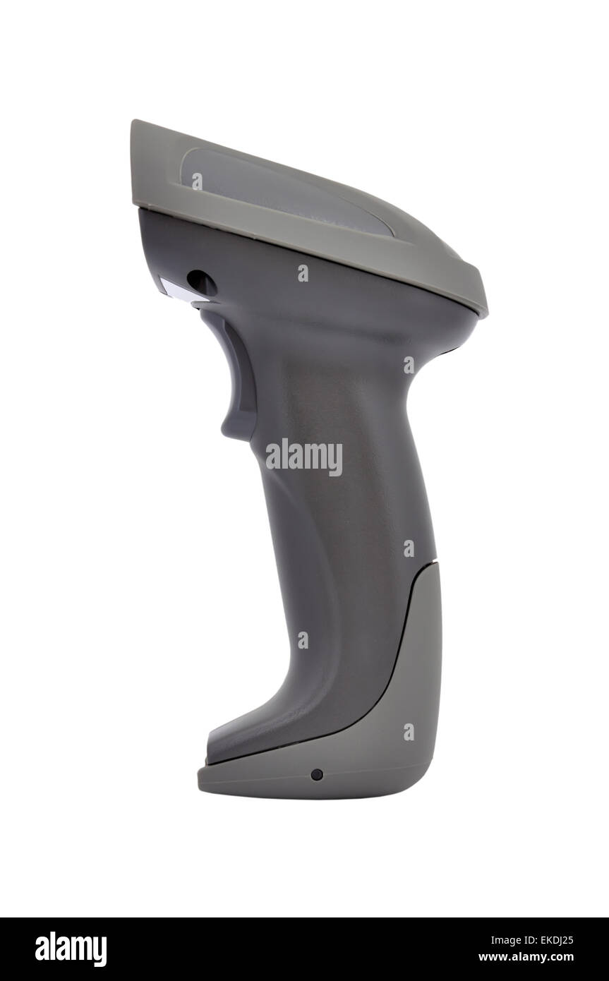 Lecteur de code-barres sans fil Banque D'Images