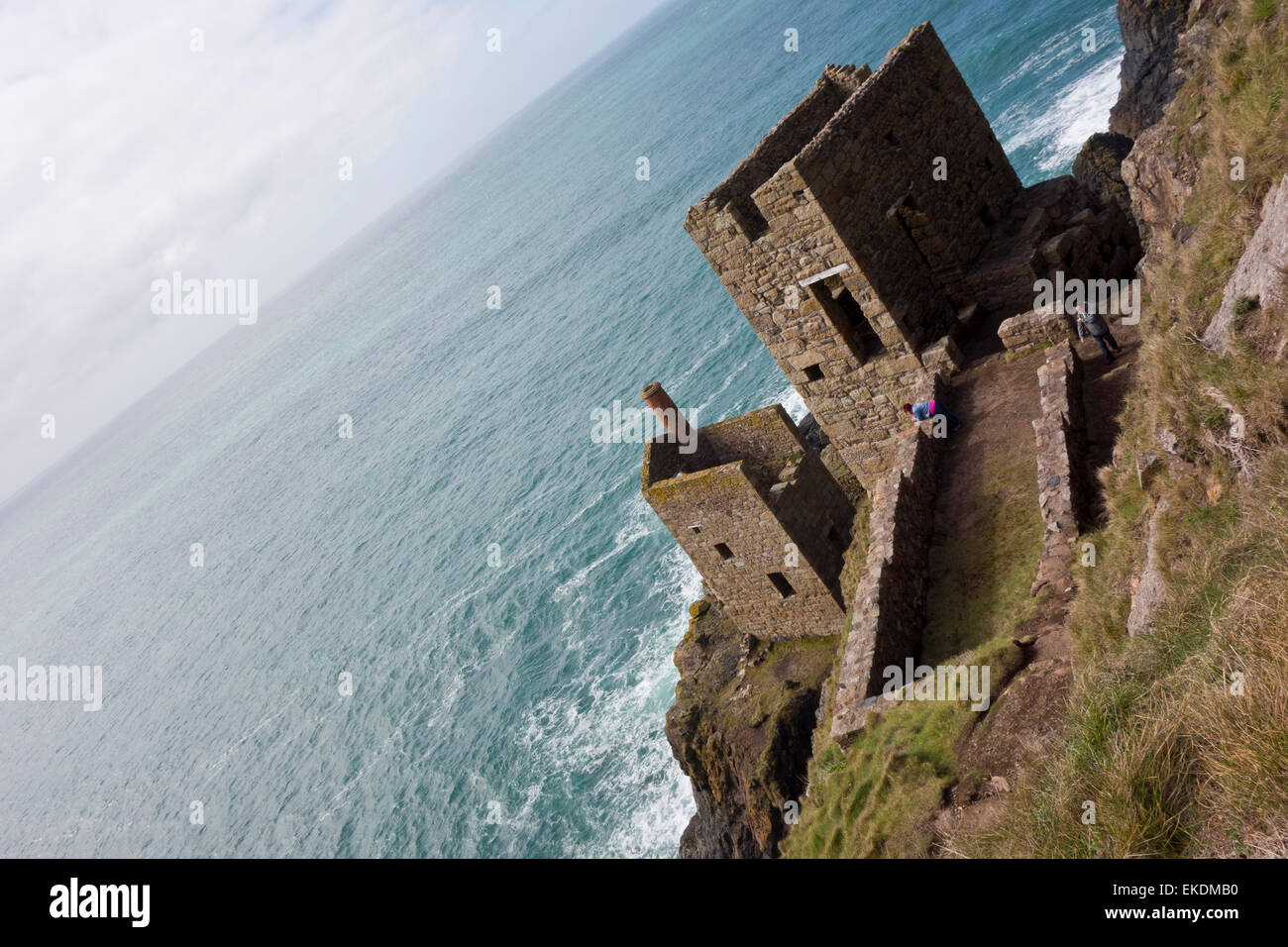 Botallack mines Les couronnes Banque D'Images