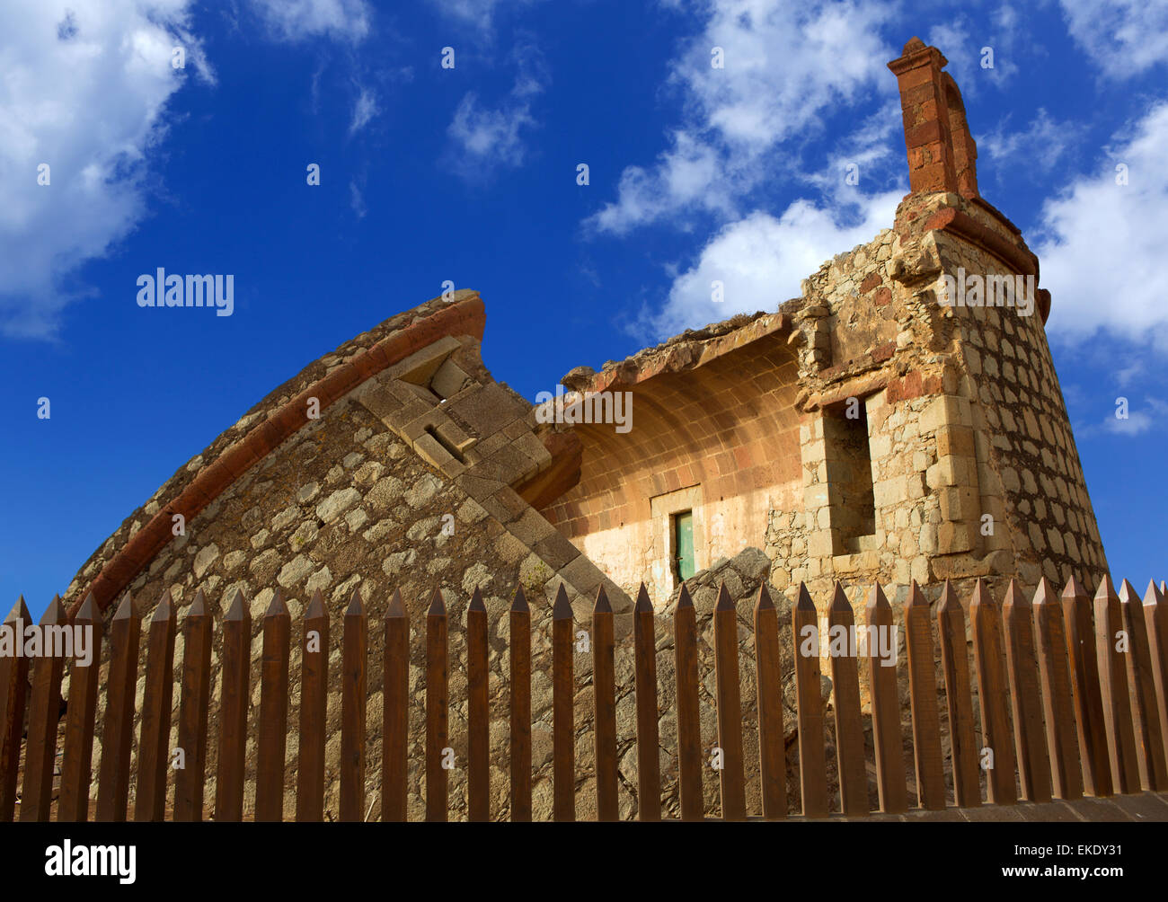 Tour côtière Castillo de San Andres château à Ténérife Banque D'Images